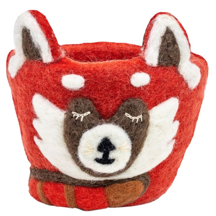 Felted Planter - Vintage MC