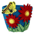 Felted Planter - Vintage MC