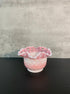 Fenton Rosalene Basketweave Bowl - Vintage MC