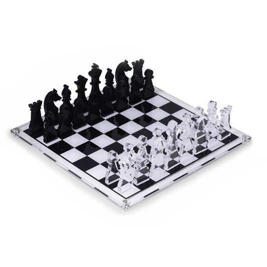 Lucite Chess Set