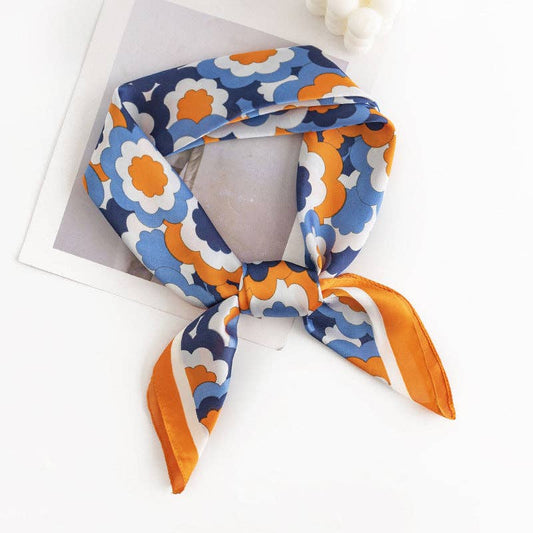 Floral Square Scarf - Vintage MC
