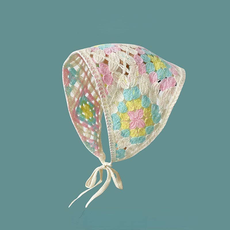 Flower Crochet Headband - Vintage MC