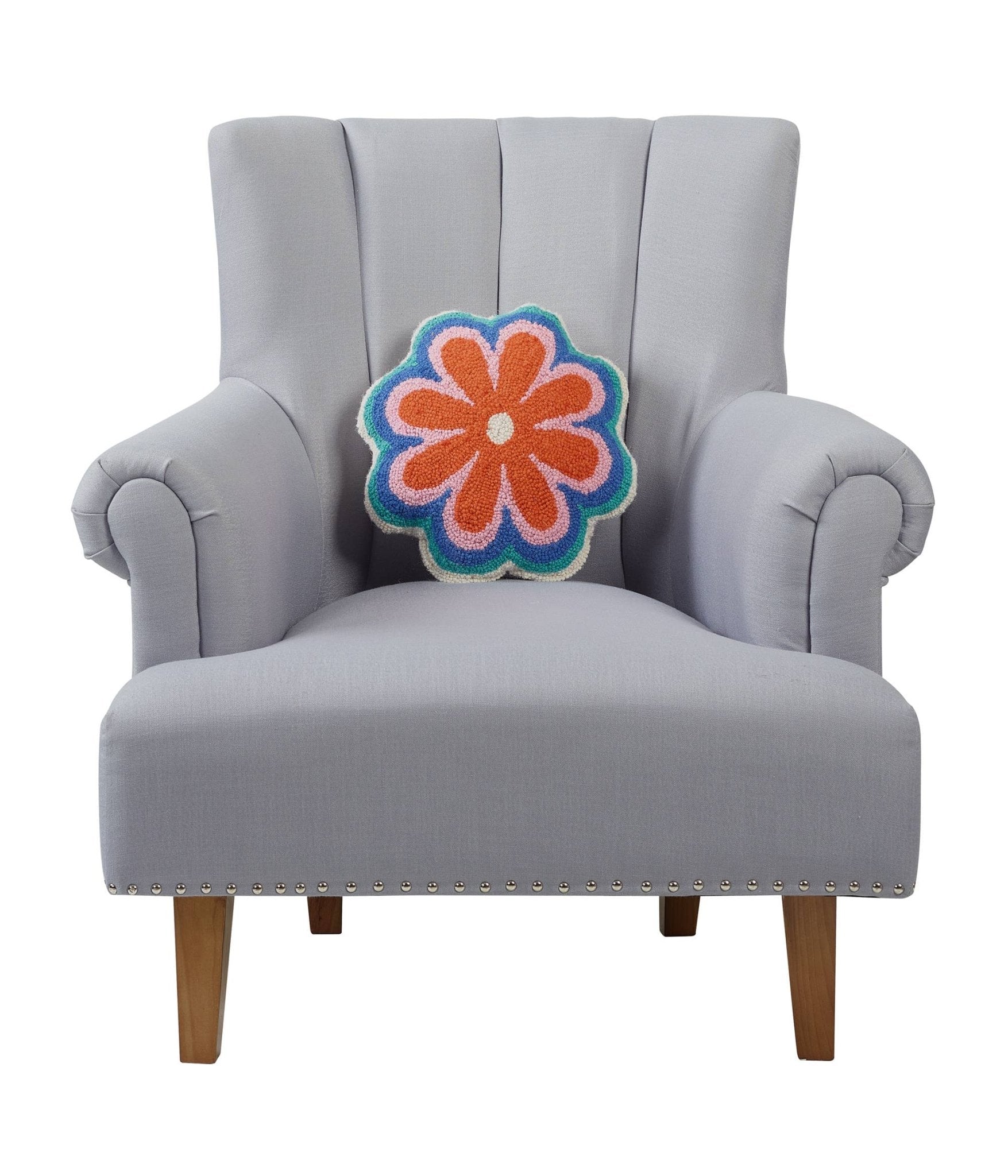Flower Vibe Hook Pillow - Vintage MC