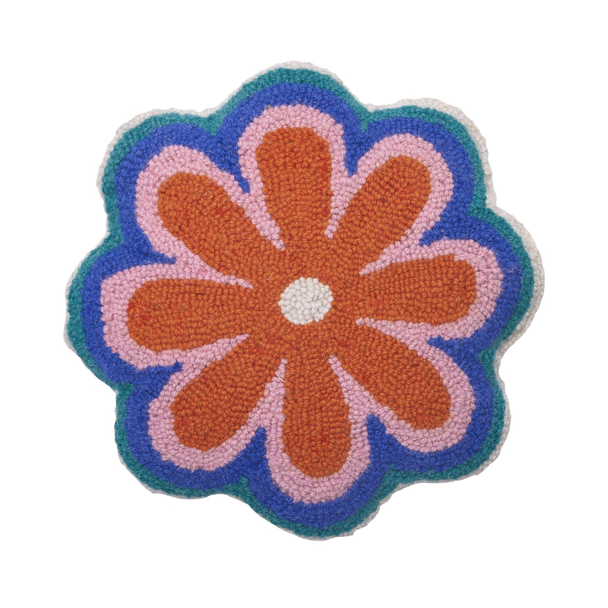 Flower Vibe Hook Pillow - Vintage MC