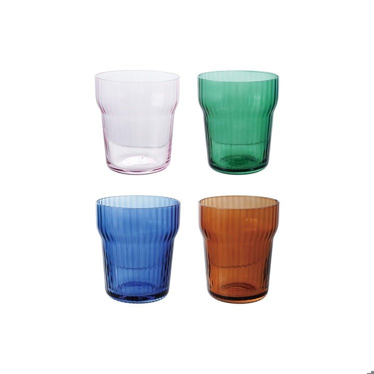Fluted Drinking Glass, - Vintage MC