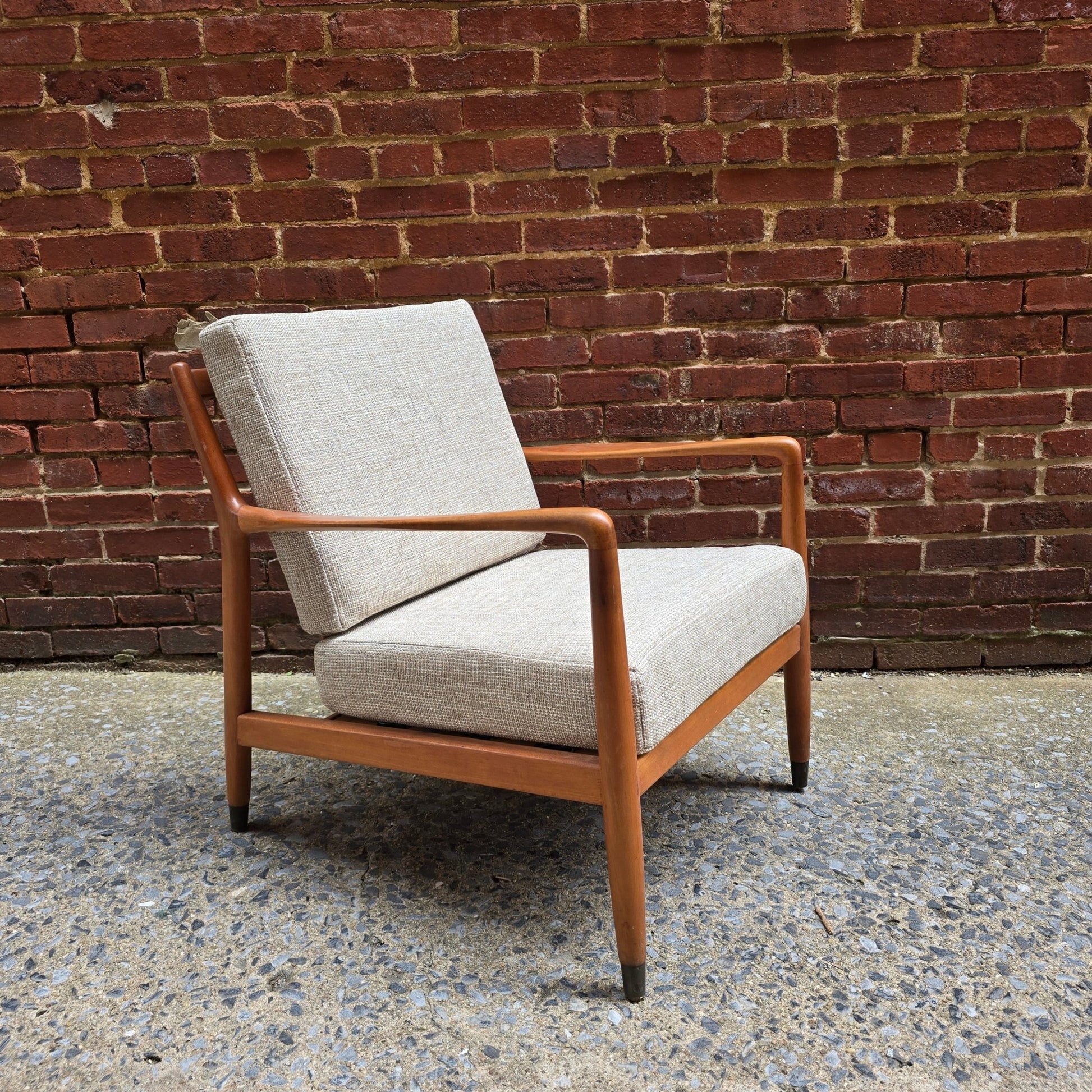 Folke Ohlsson Teak Lounge Chair - Vintage MC