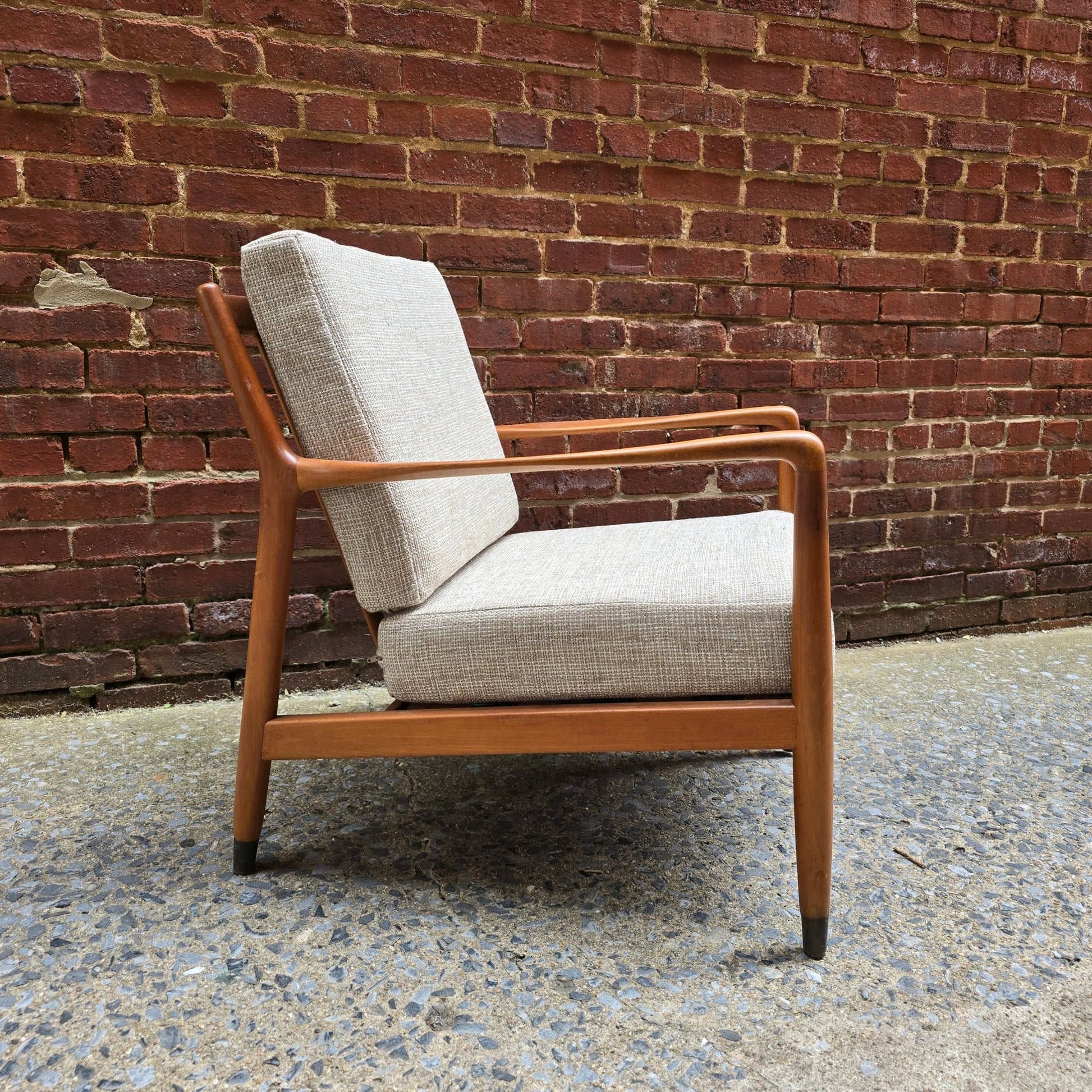 Folke Ohlsson Teak Lounge Chair - Vintage MC