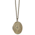 Gold Floral Locket Necklace - Vintage MC