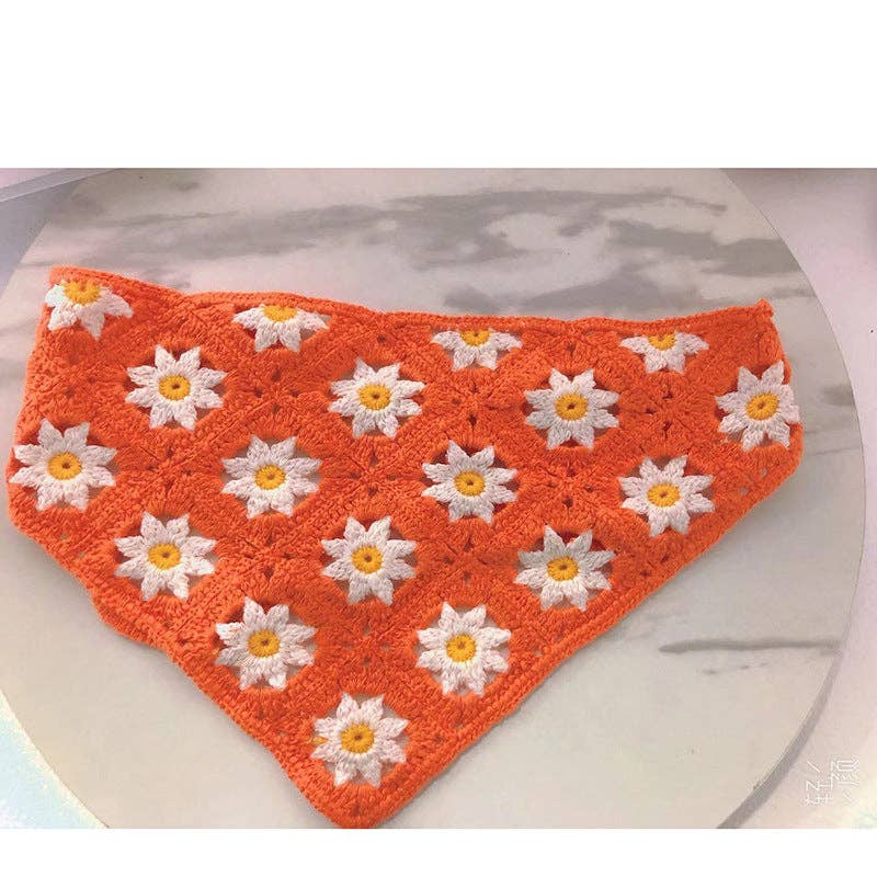 Handmade Woven Flower Headband - Vintage MC