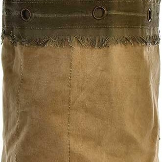 HB00009 Upcycled Bucket Bag - Vintage MC
