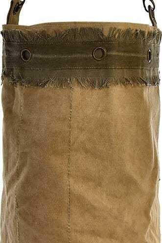 HB00009 Upcycled Bucket Bag - Vintage MC