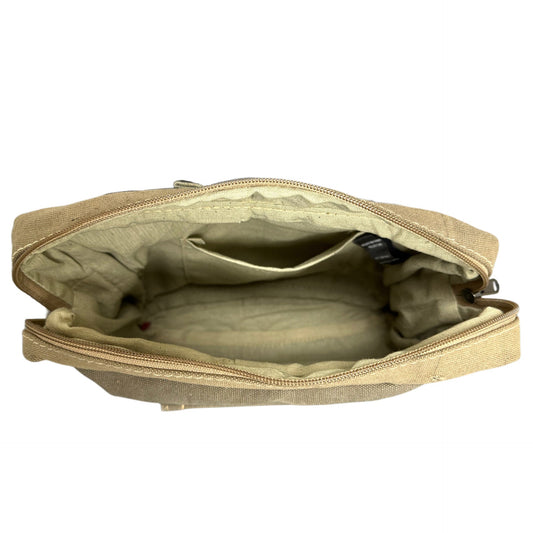 HB000537 Upcycled Tent Crossbody Bag - Vintage MC