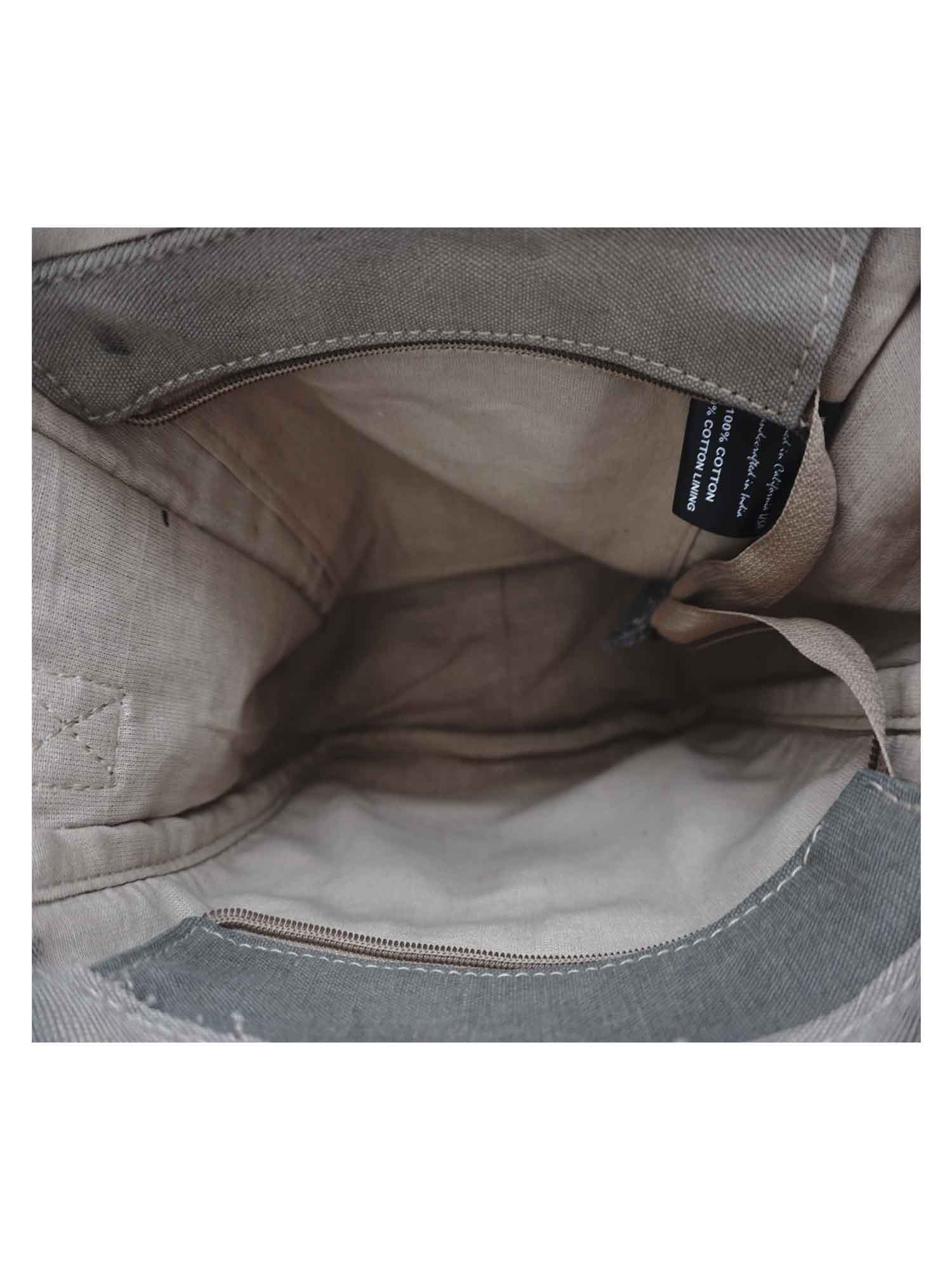 HB00505 Recycled Crossbody Plain - Vintage MC