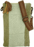 HB00516 2 - Tone Jute Crossbody - Vintage MC