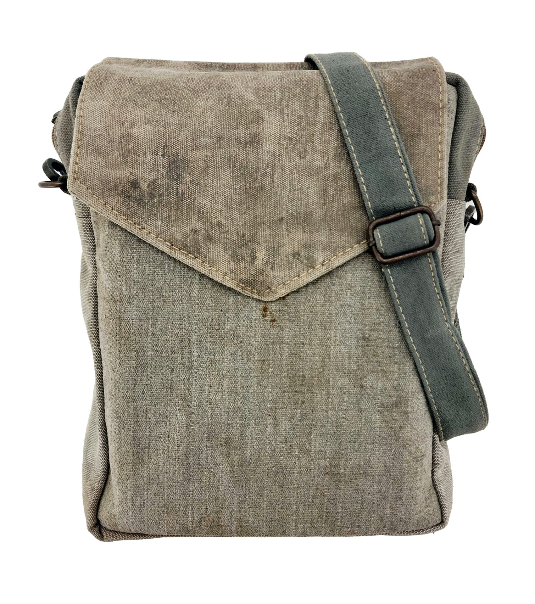 HB00536 Upcycled Crossbody Bag - Vintage MC