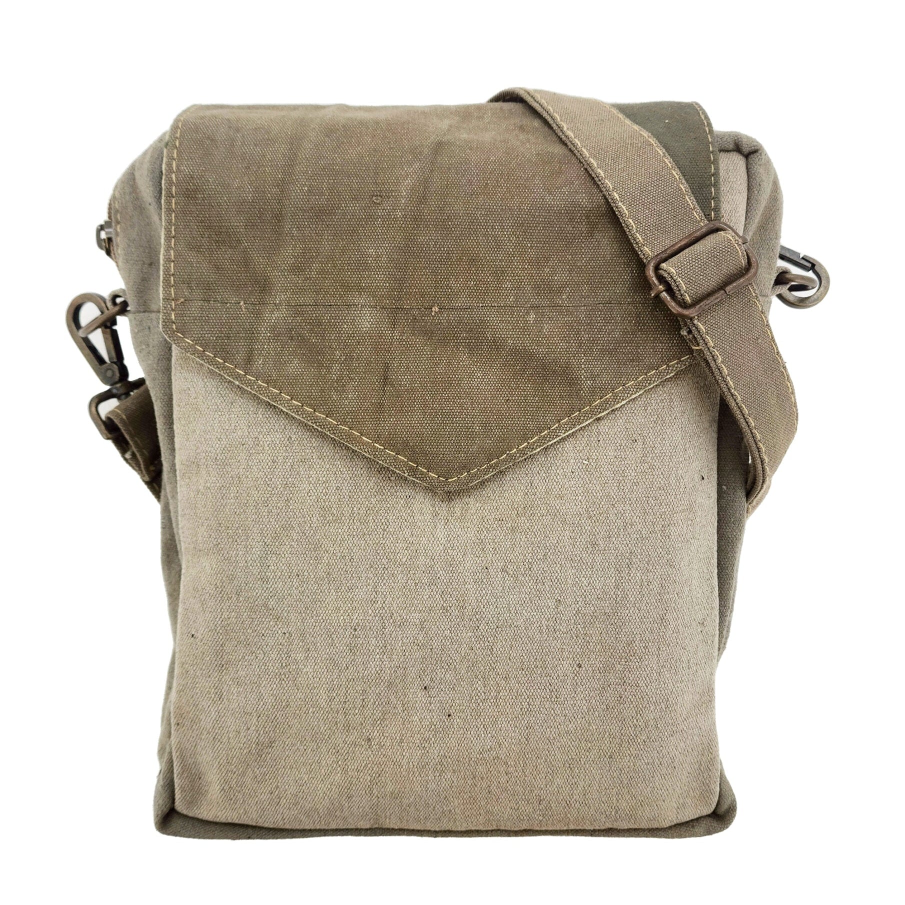 HB00536 Upcycled Crossbody Bag - Vintage MC
