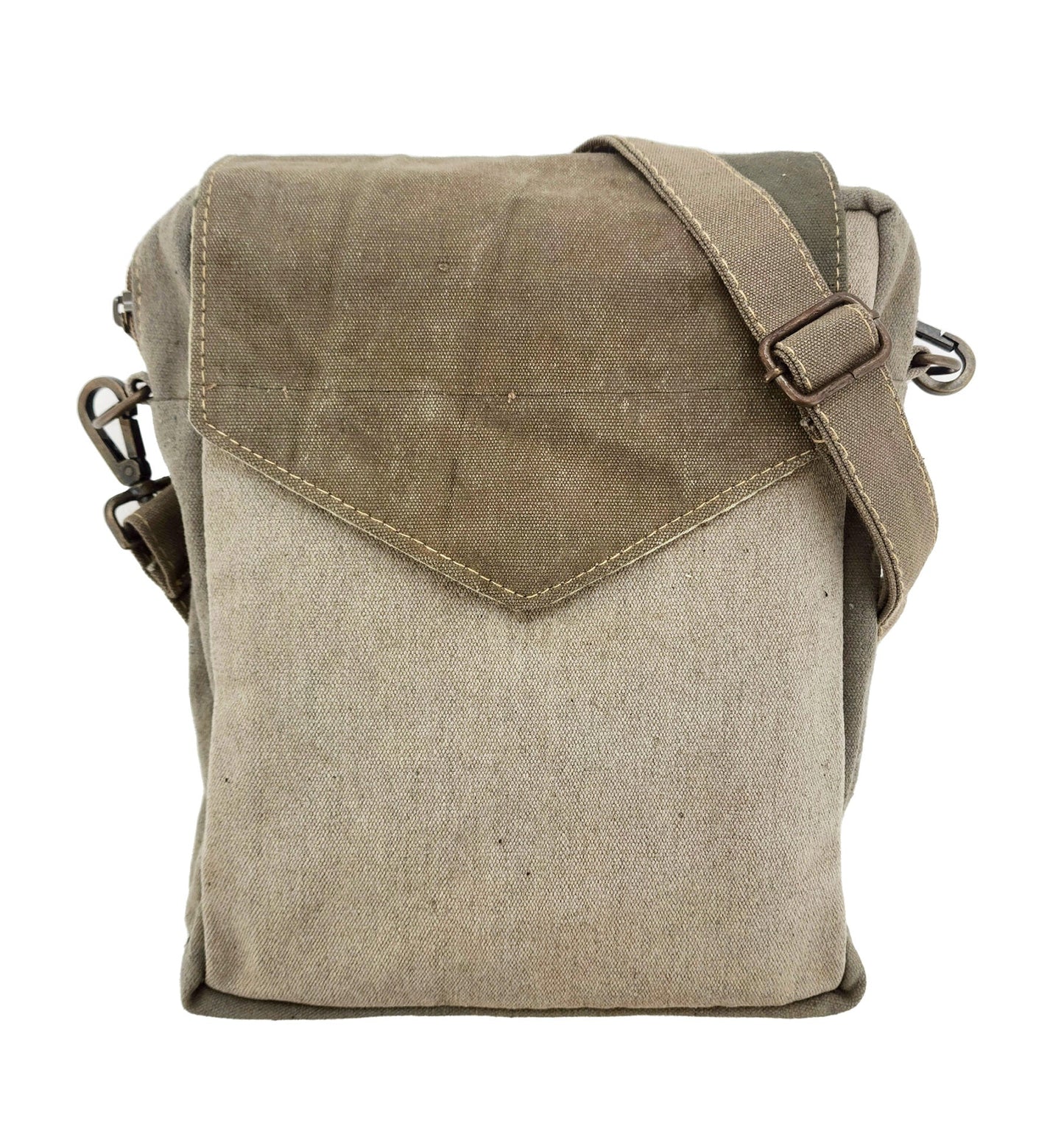 HB00536 Upcycled Crossbody Bag - Vintage MC