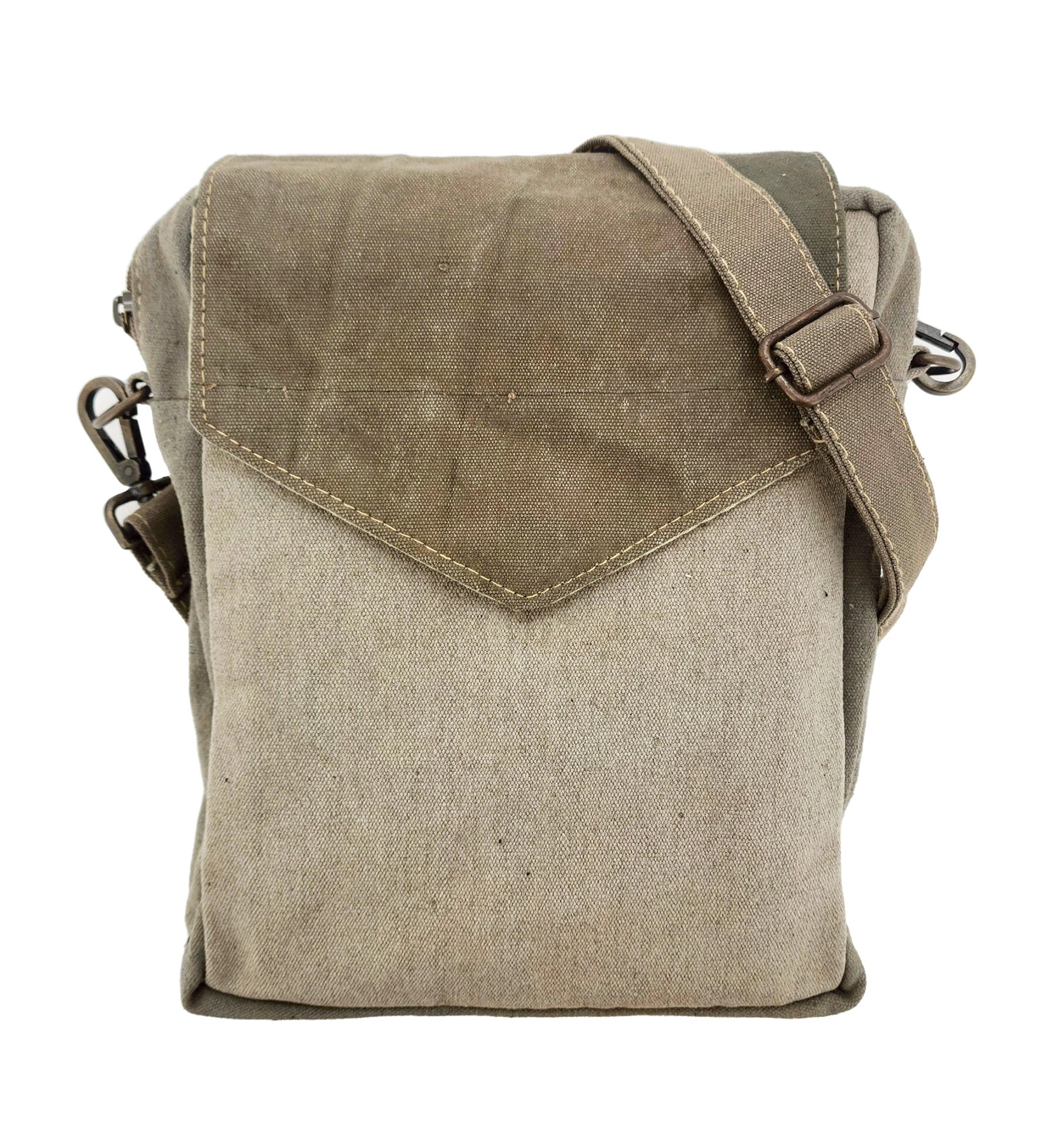 HB00536 Upcycled Crossbody Bag - Vintage MC