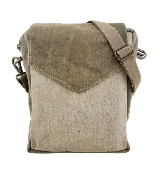 HB00536 Upcycled Crossbody Bag - Vintage MC