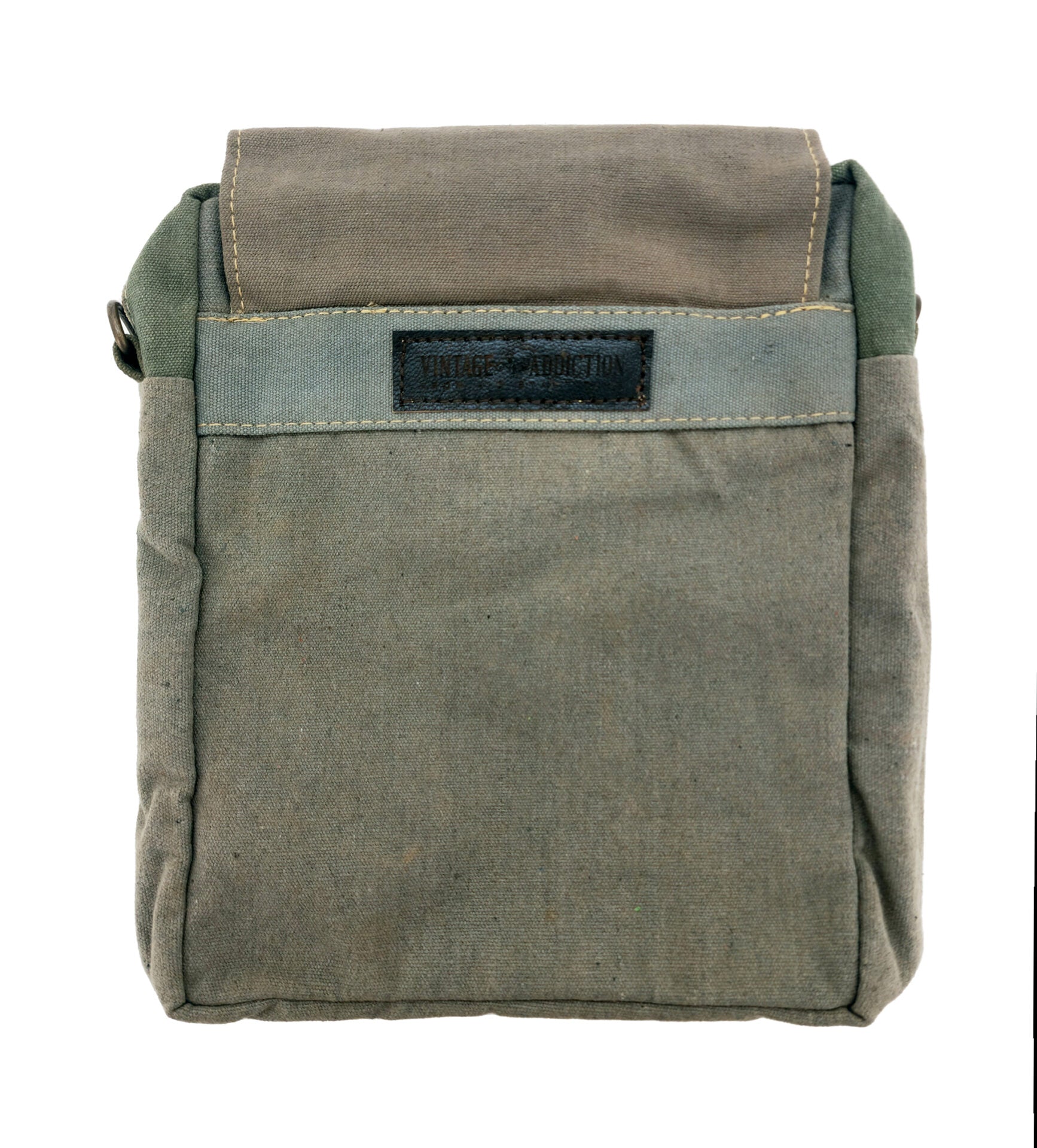 HB00536 Upcycled Crossbody Bag - Vintage MC
