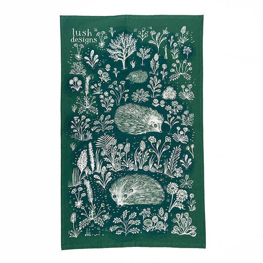Hedgehog Tea Towel - Vintage MC
