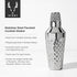 Irving™ Diamond Faceted Stainless Steel Cocktail Shaker - Vintage MC