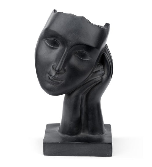 Large Floating Face Planter - Vintage MC