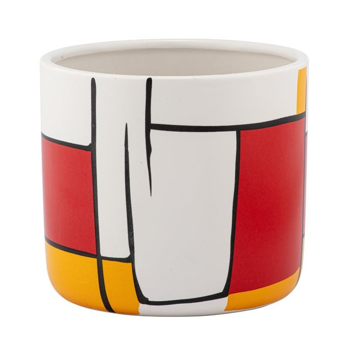 Large Mondrian Planter - Vintage MC