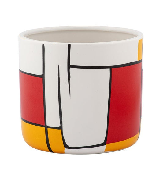 Large Mondrian Planter - Vintage MC