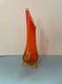 LE Smith 3 Toed Swung Glass Vase - Vintage MC