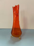 LE Smith 3 Toed Swung Glass Vase - Vintage MC