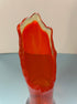 LE Smith 3 Toed Swung Glass Vase - Vintage MC