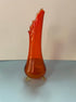 LE Smith 3 Toed Swung Glass Vase - Vintage MC
