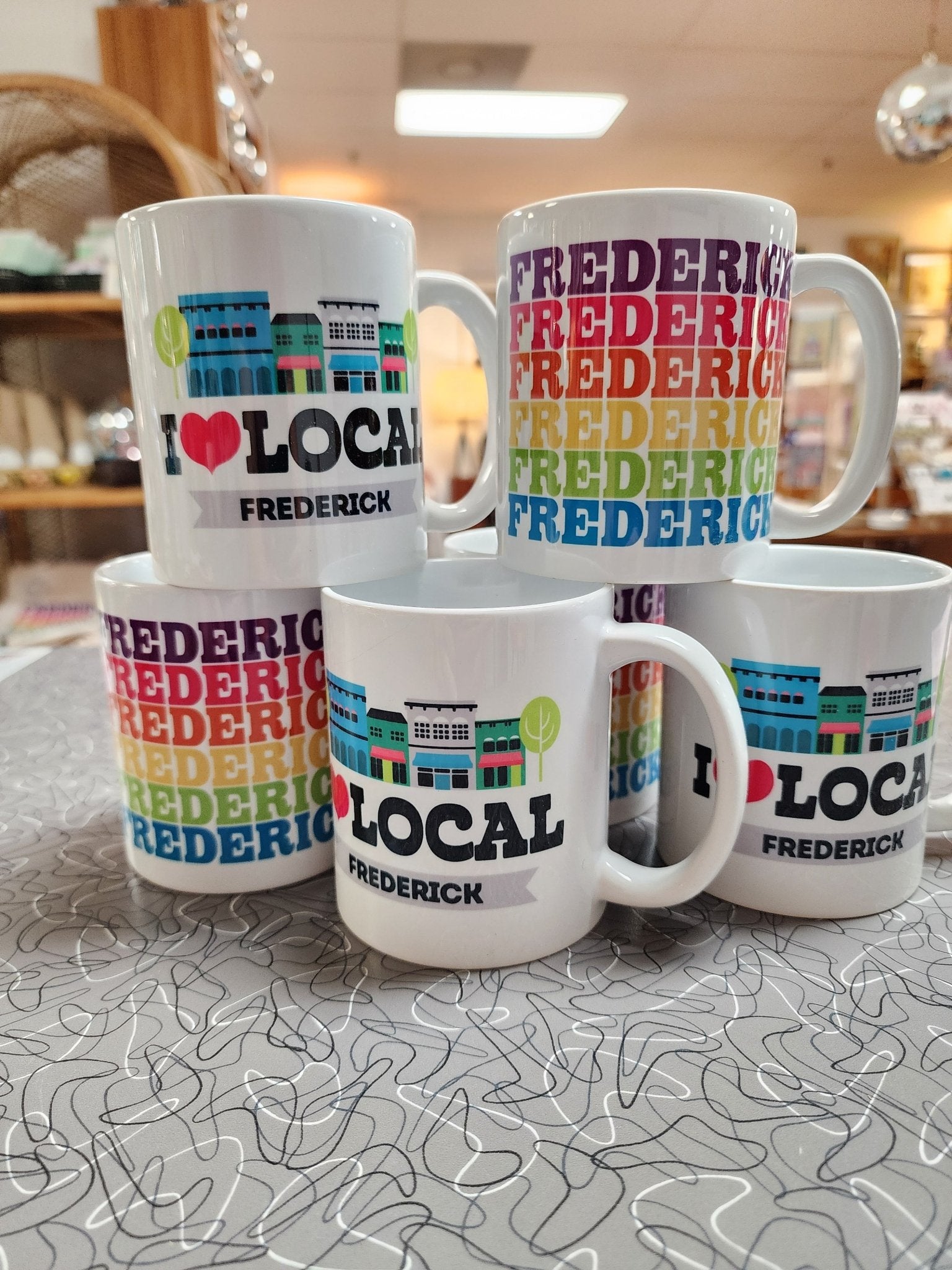 Love Local Frederick Mugs - Vintage MC