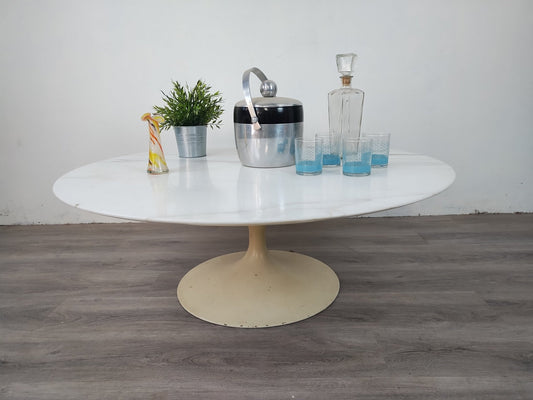 Marble Top Coffee Table attr to Knoll - Vintage MC