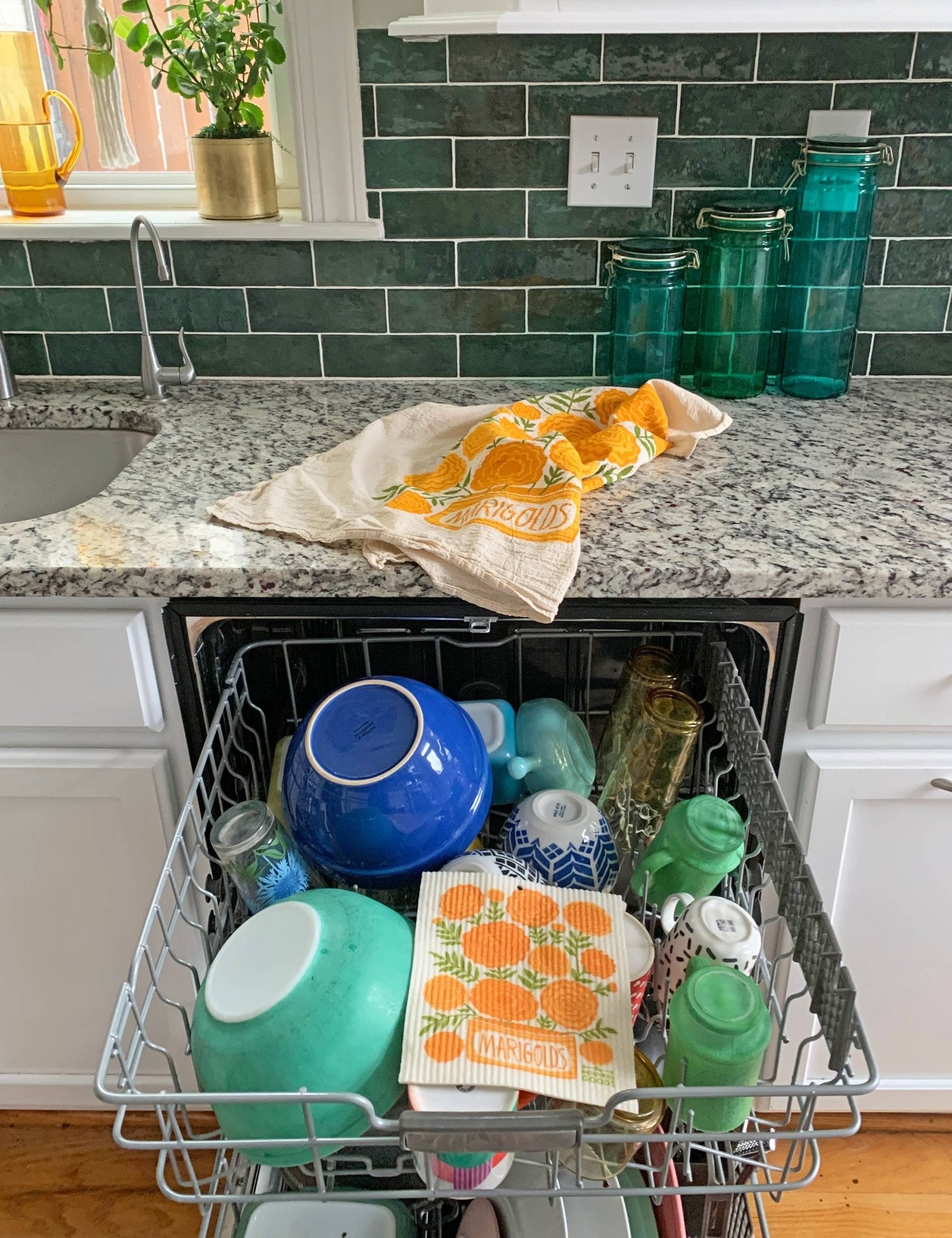 Marigold Sponge Cloth - Vintage MC