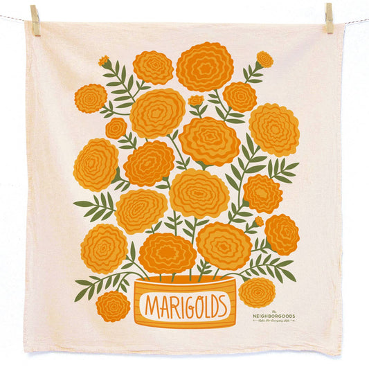 Marigold Tea Towel - Vintage MC