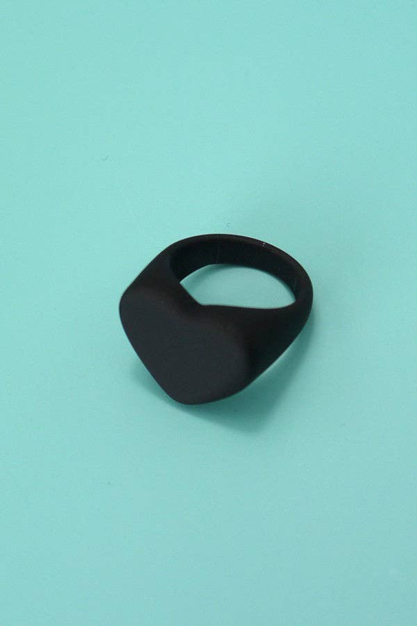 Matte Heart Ring - Vintage MC