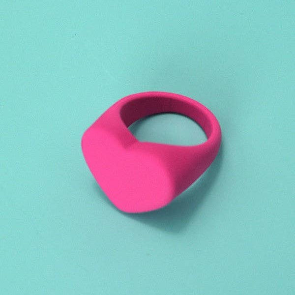 Matte Heart Ring - Vintage MC