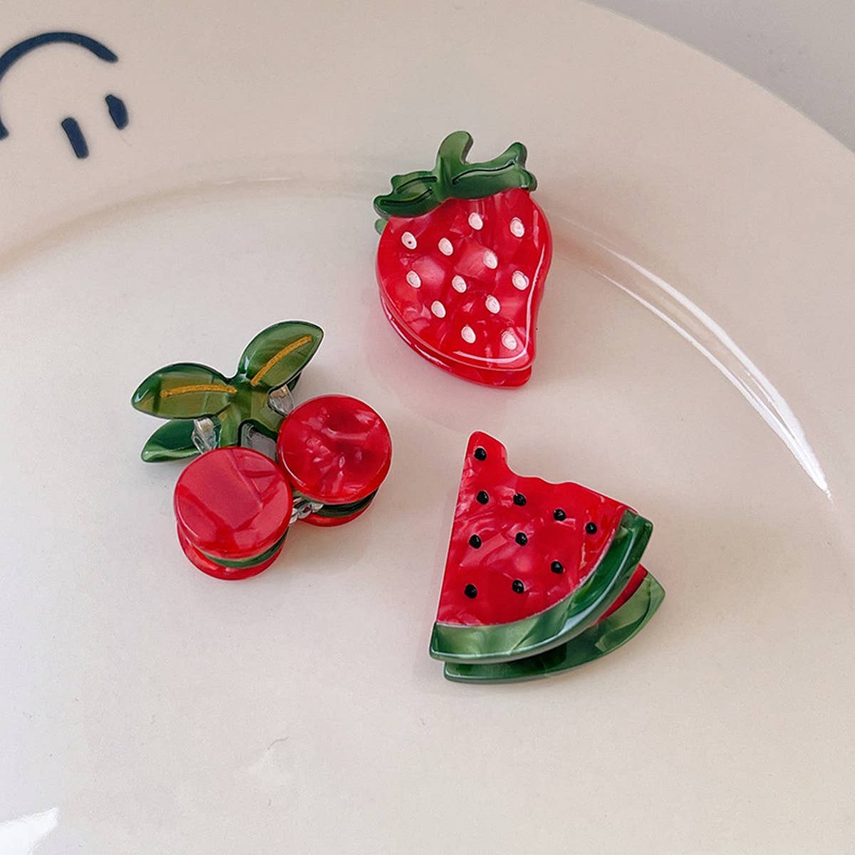 Mini Fruit Hair Claws - Vintage MC