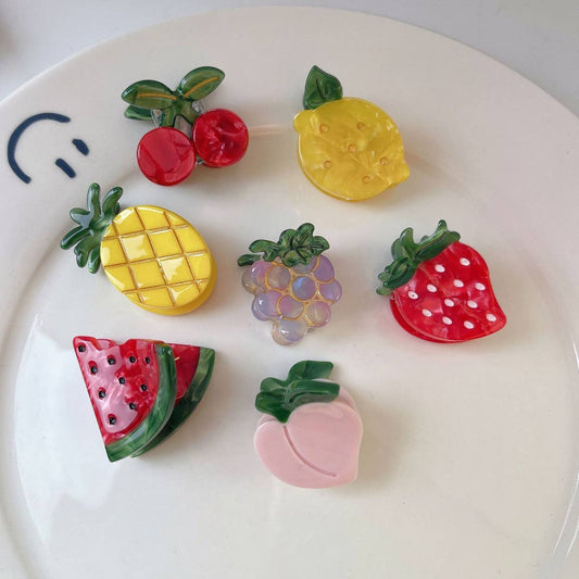 Mini Fruit Hair Claws - Vintage MC