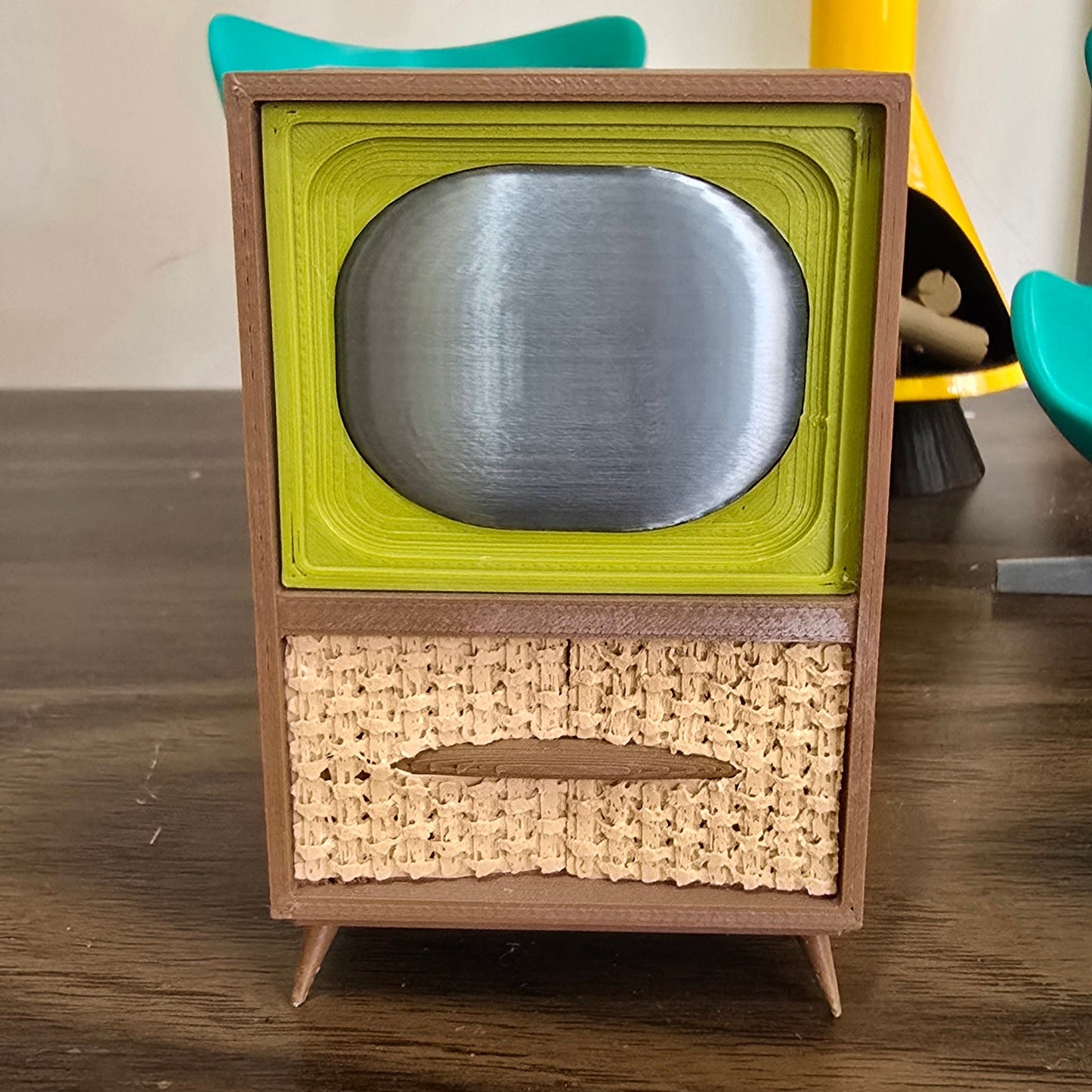 Miniature 1950s Style RCA TV - Vintage MC