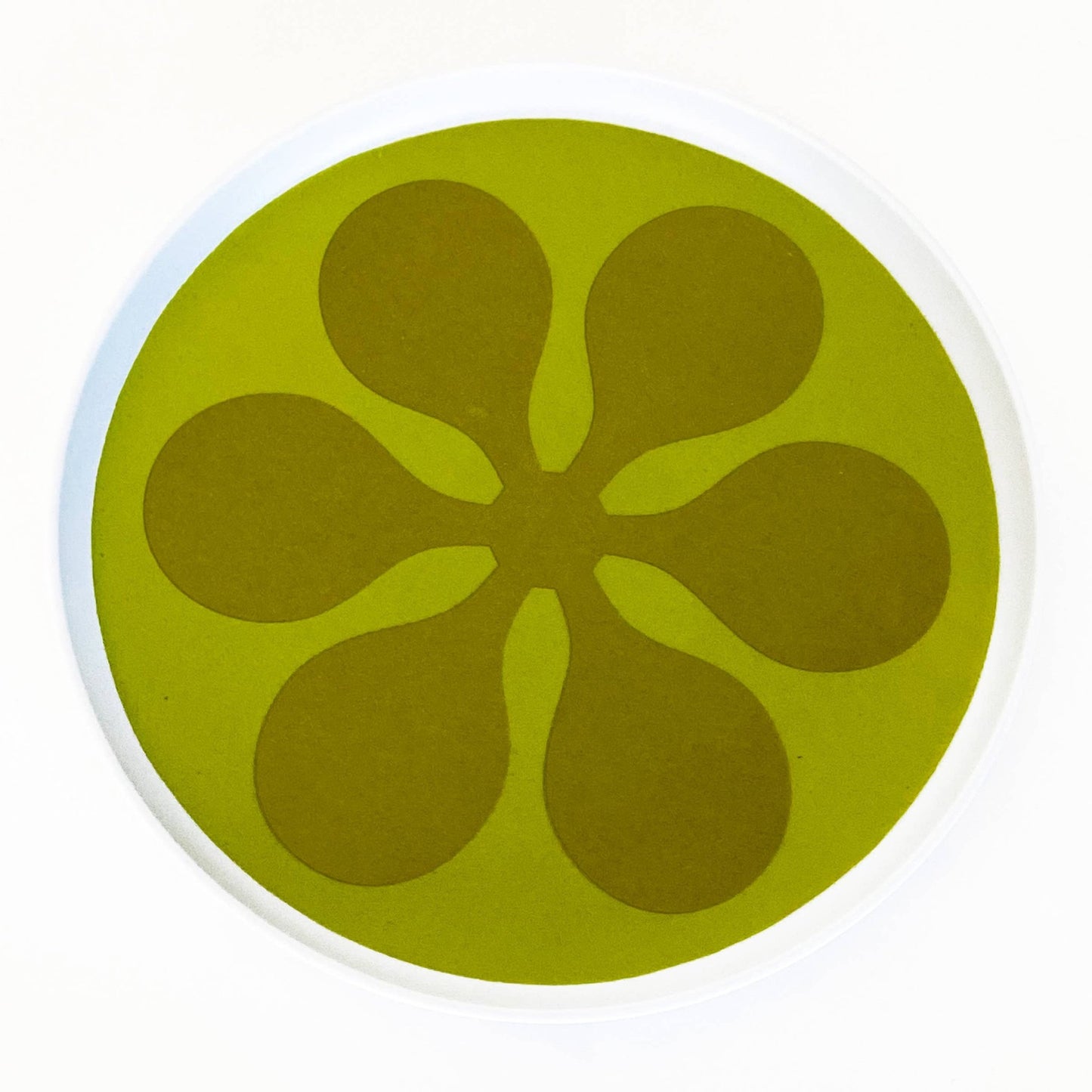 Modfest Melamine Salad Plate - Vintage MC