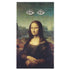 Mona Lisa Fine Art Silver Eye Post Earrings - Vintage MC