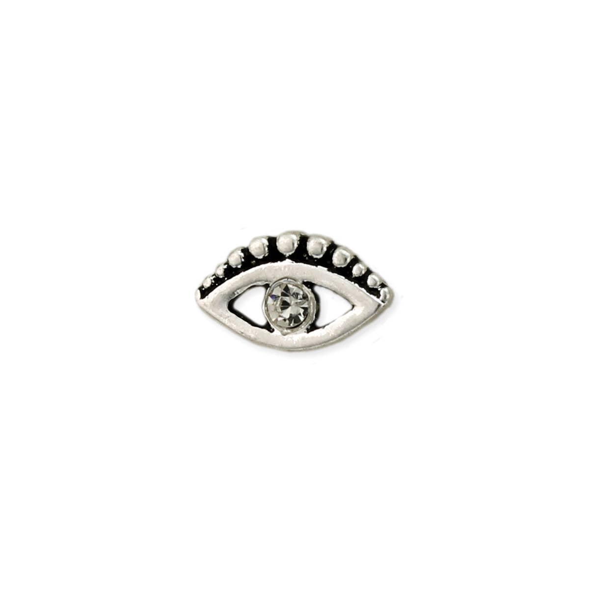 Mona Lisa Fine Art Silver Eye Post Earrings - Vintage MC