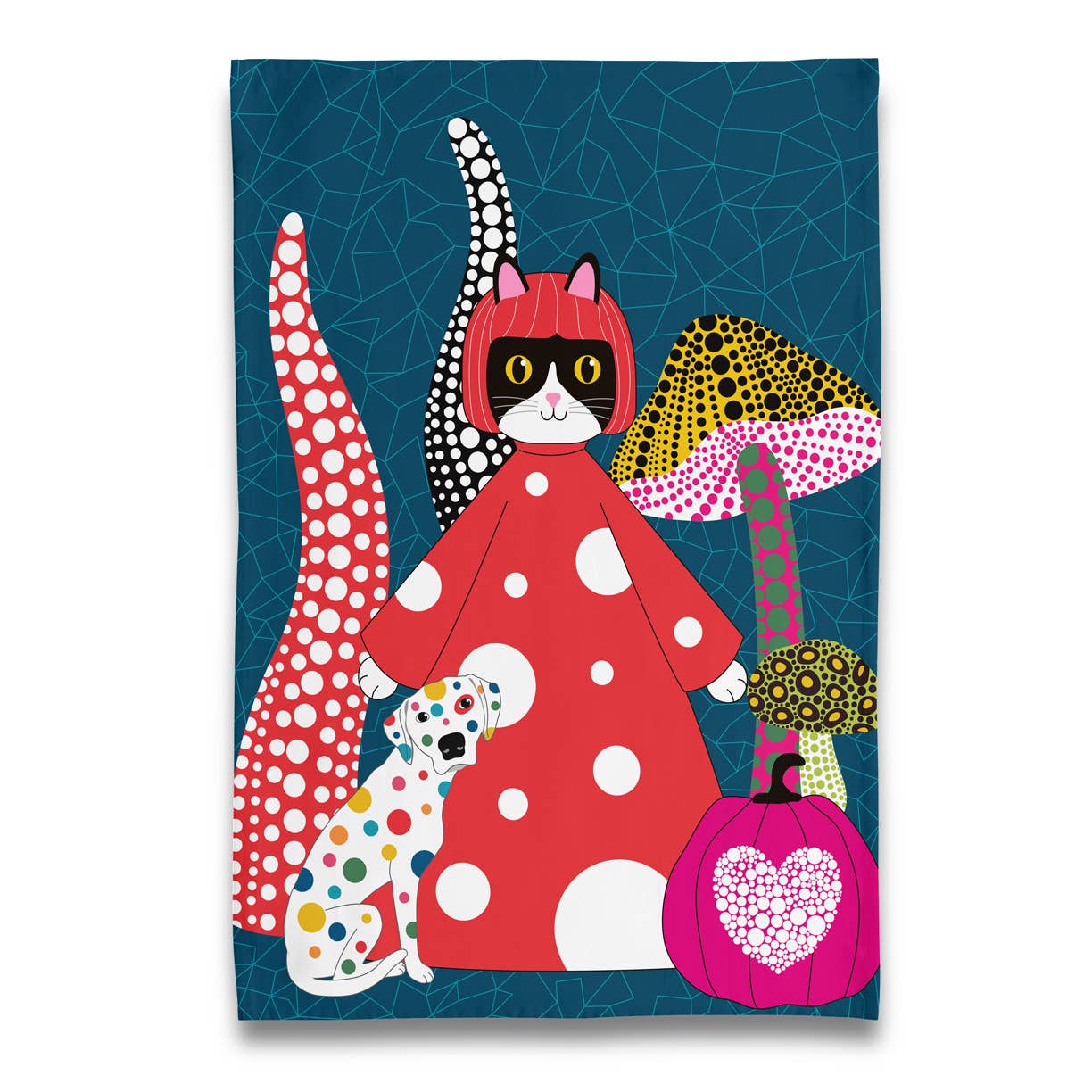 Museum Collection Tea Towel - Vintage MC