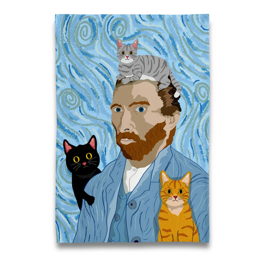 Museum Collection Tea Towel - Vintage MC
