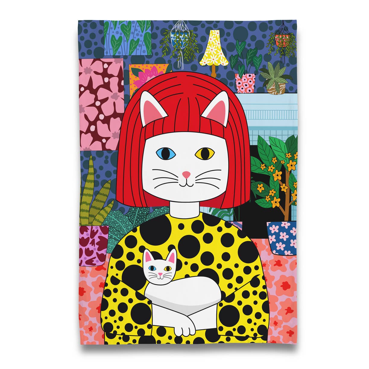 Museum Collection Tea Towel - Vintage MC