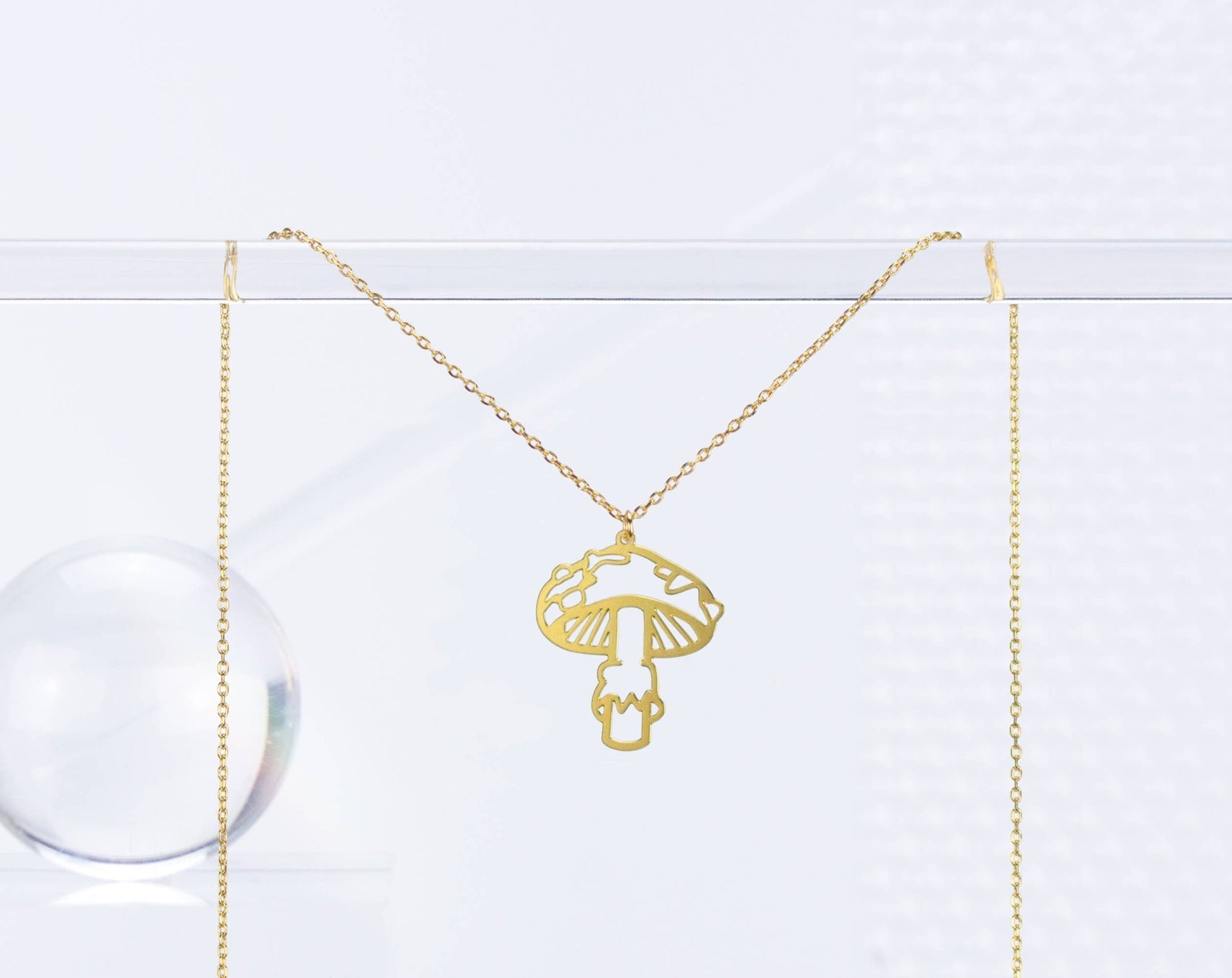 Mushroom Necklace - Vintage MC