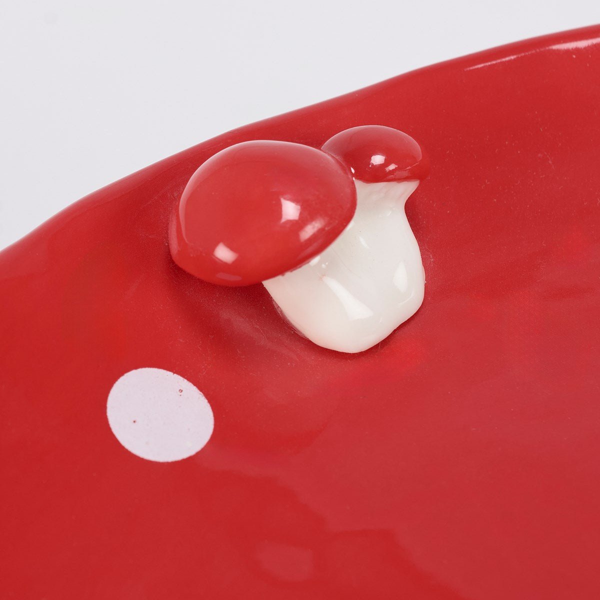 Mushroom Pedestal Plate - Vintage MC